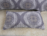 DaDa Bedding Rustic Grey Mosaic Distressed Medallion Reversible Quilted Bedspread Set (SD16299) from DaDalogy Bedding Collection