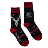 Krampus & Beelzebuck Holiday Crew Sock Pack  | 2 Designs from FootClothes