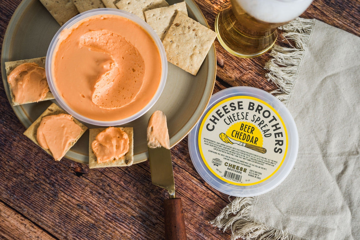 Beer Cheddar Cheese Spread from Cheese Brothers, Inc.