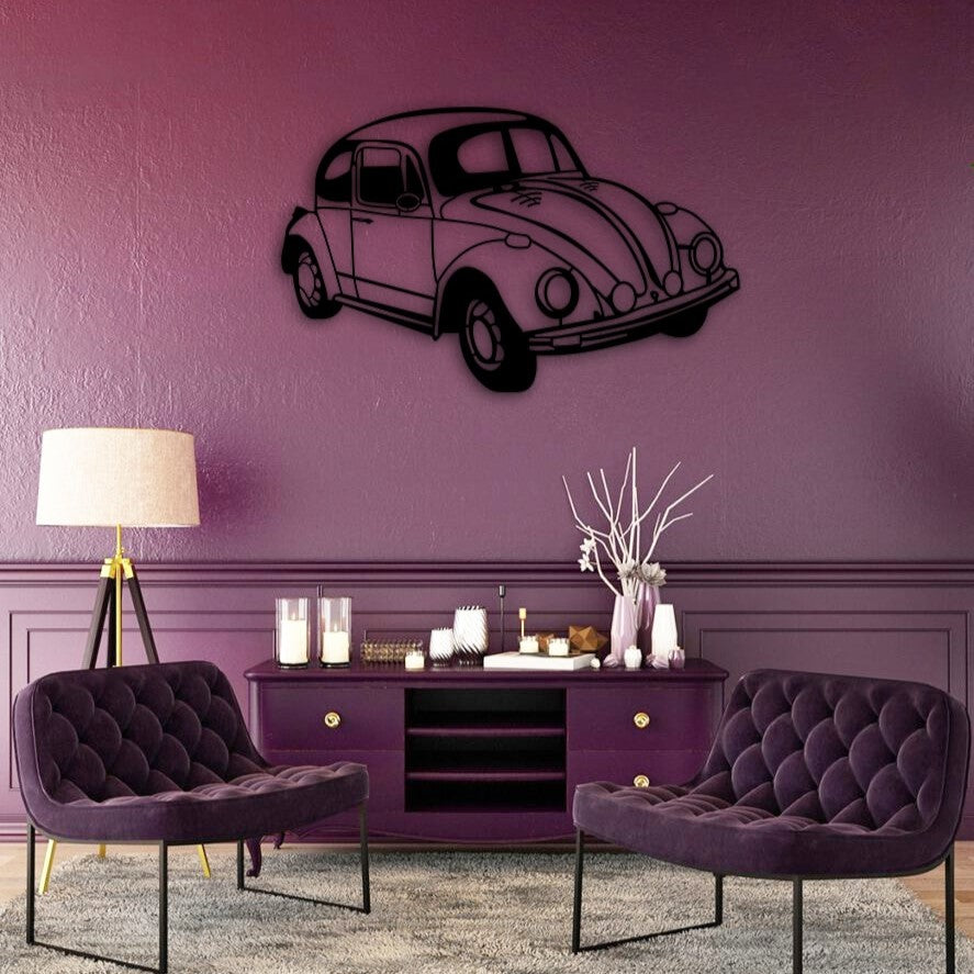 Beetle Car Silhouette from VITAHOME DESIGN LLC