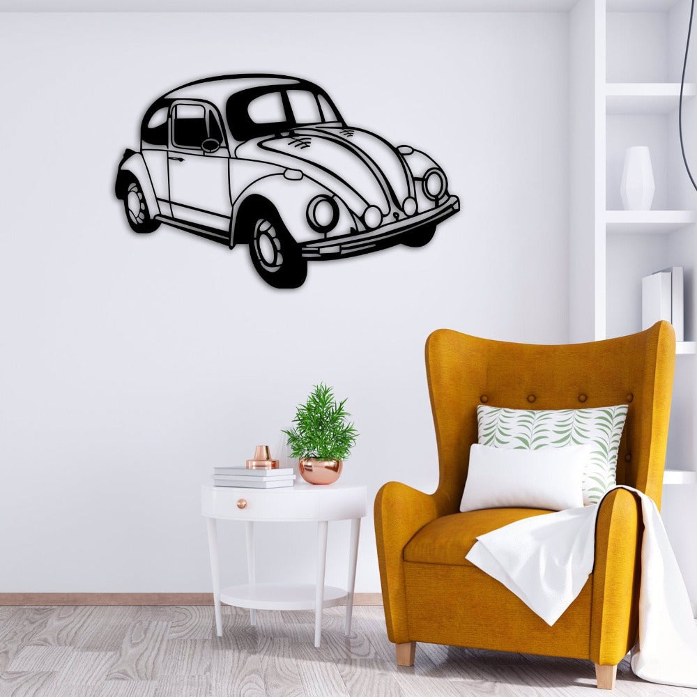 Beetle Car Silhouette from VITAHOME DESIGN LLC