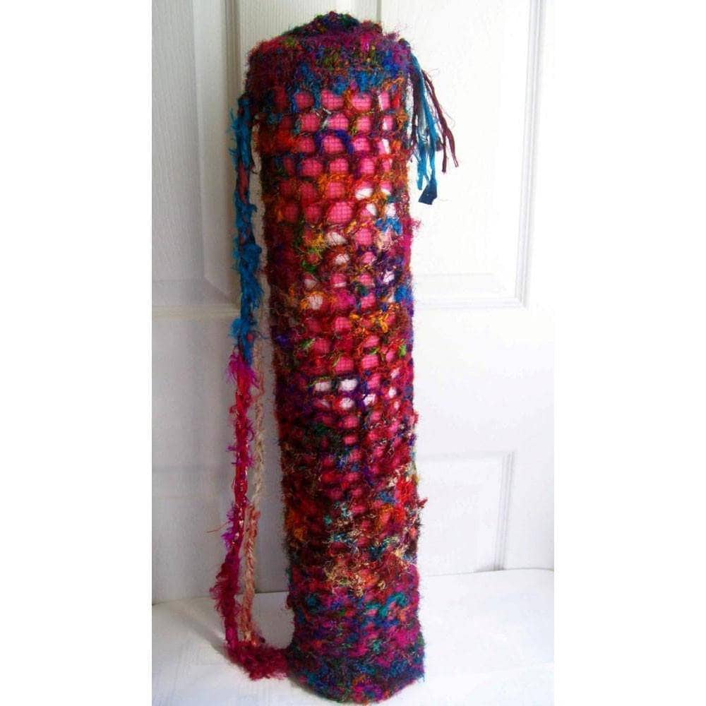 Beginner Yoga Mat Carrying Bag Pattern from Darn Good Yarn