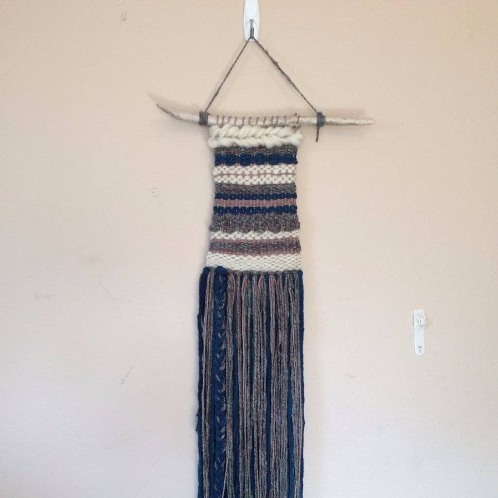 Beginners Weaving Pattern - Boho Urban Wall Hanging from Darn Good Yarn
