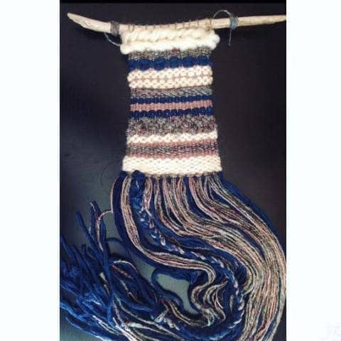 Beginners Weaving Pattern - Boho Urban Wall Hanging from Darn Good Yarn