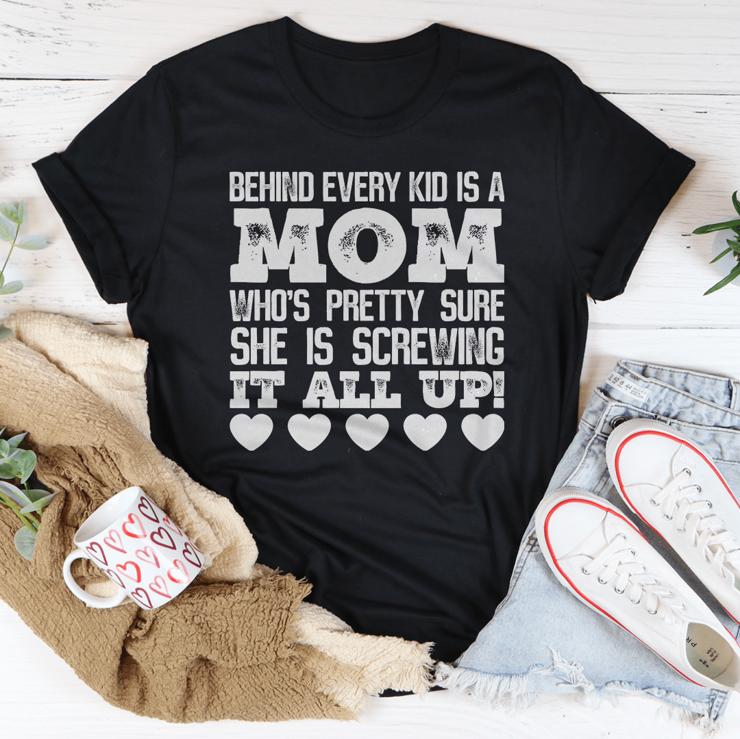 Behind Every Kid Tee from Peachy Sunday