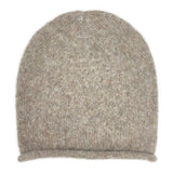 Beige Essential Knit Alpaca Beanie from SLATE + SALT