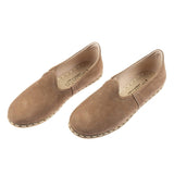 Women's Desert Sand Slip On Shoes from Atlantis Handmade Shoes