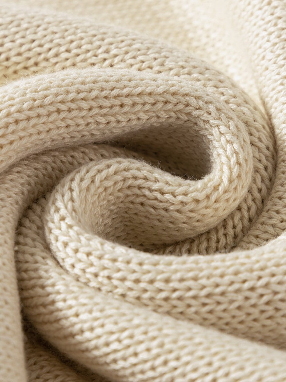 Beige Pointelle Bottom Detail Knitted Sleeveless Sweater Tank Top From MsDressly