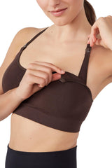Bella Yoga - Maternity Nursing Yoga Bra from Moderneternity