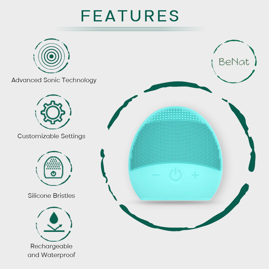 Rechargeable Facial Cleansing Brush from BeNat