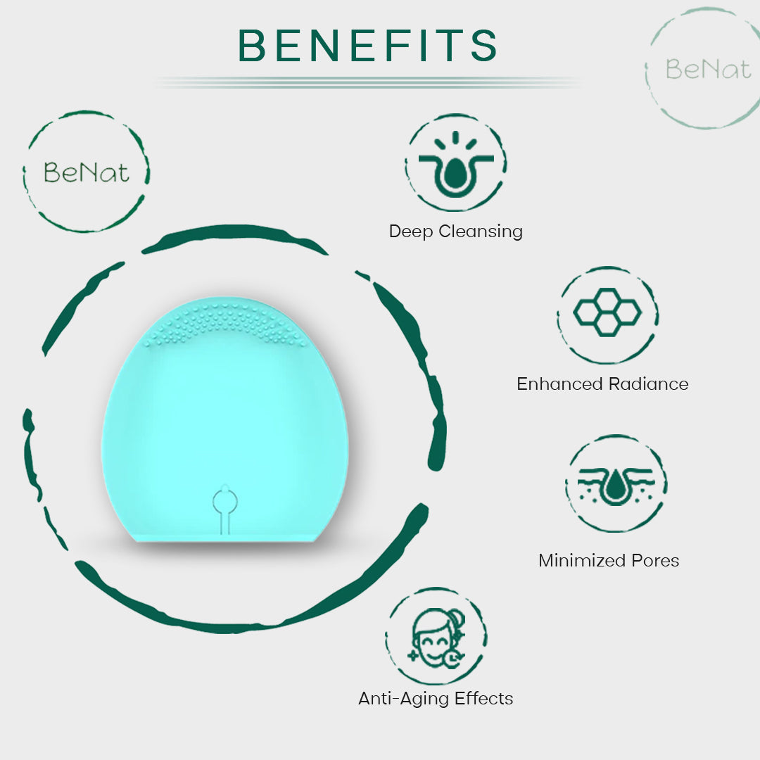 Rechargeable Facial Cleansing Brush from BeNat
