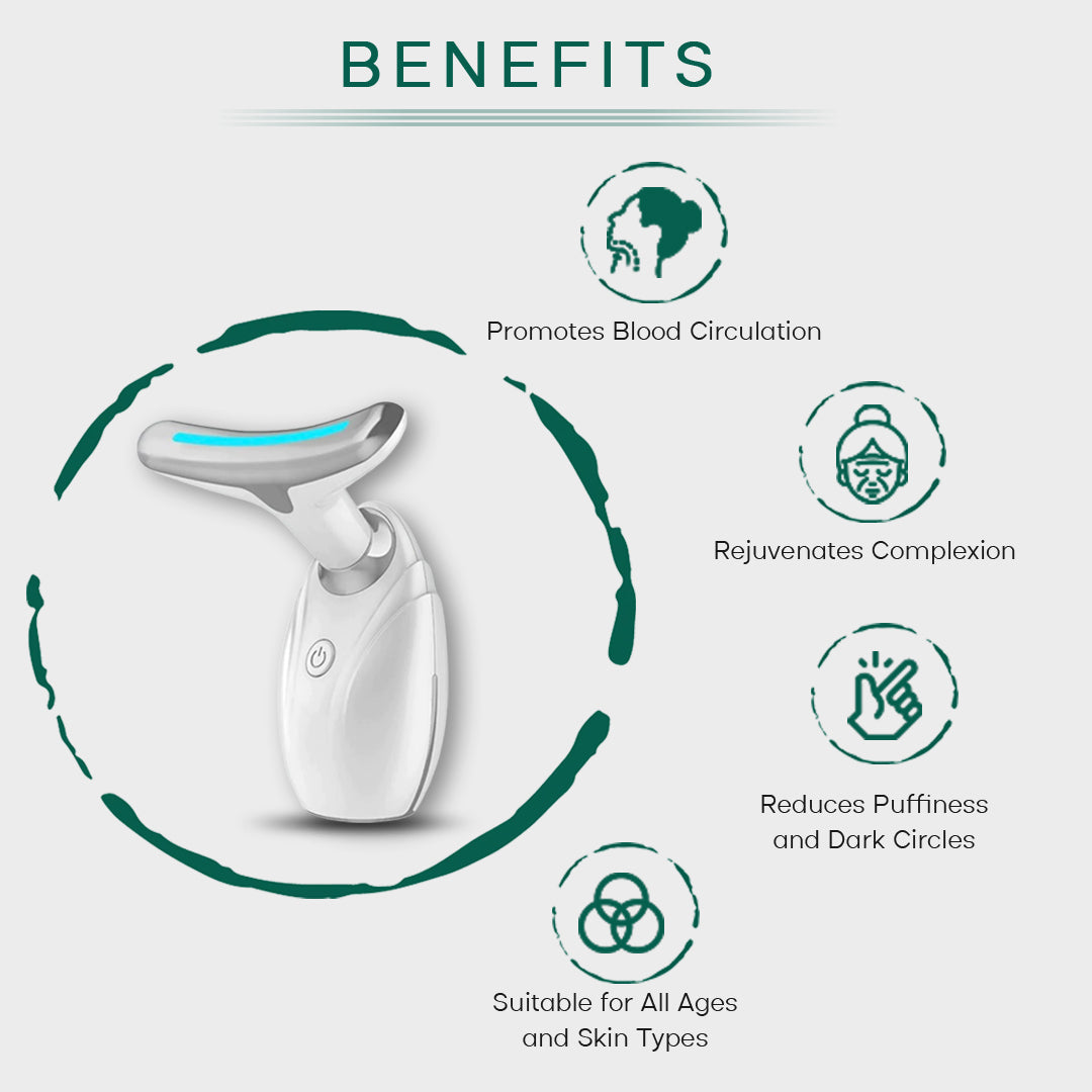 Neck & Face Lifting LED Therapy Device from BeNat
