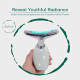 Neck & Face Lifting LED Therapy Device from BeNat