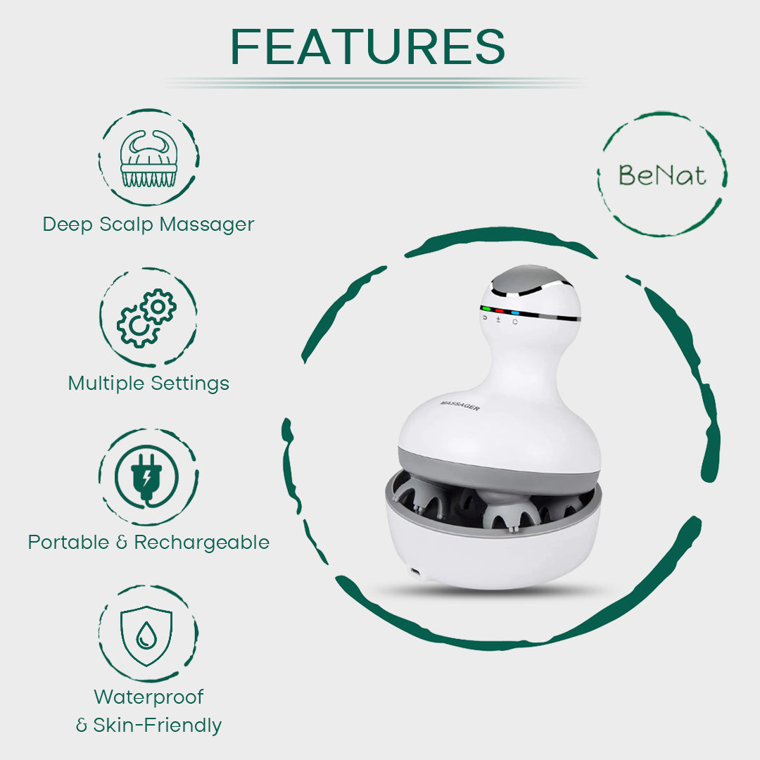 Smart Scalp Massager from BeNat
