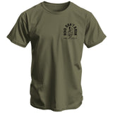 Bend Don't Break Barbell Skull Men's T-Shirt From Combat Iron Apparel