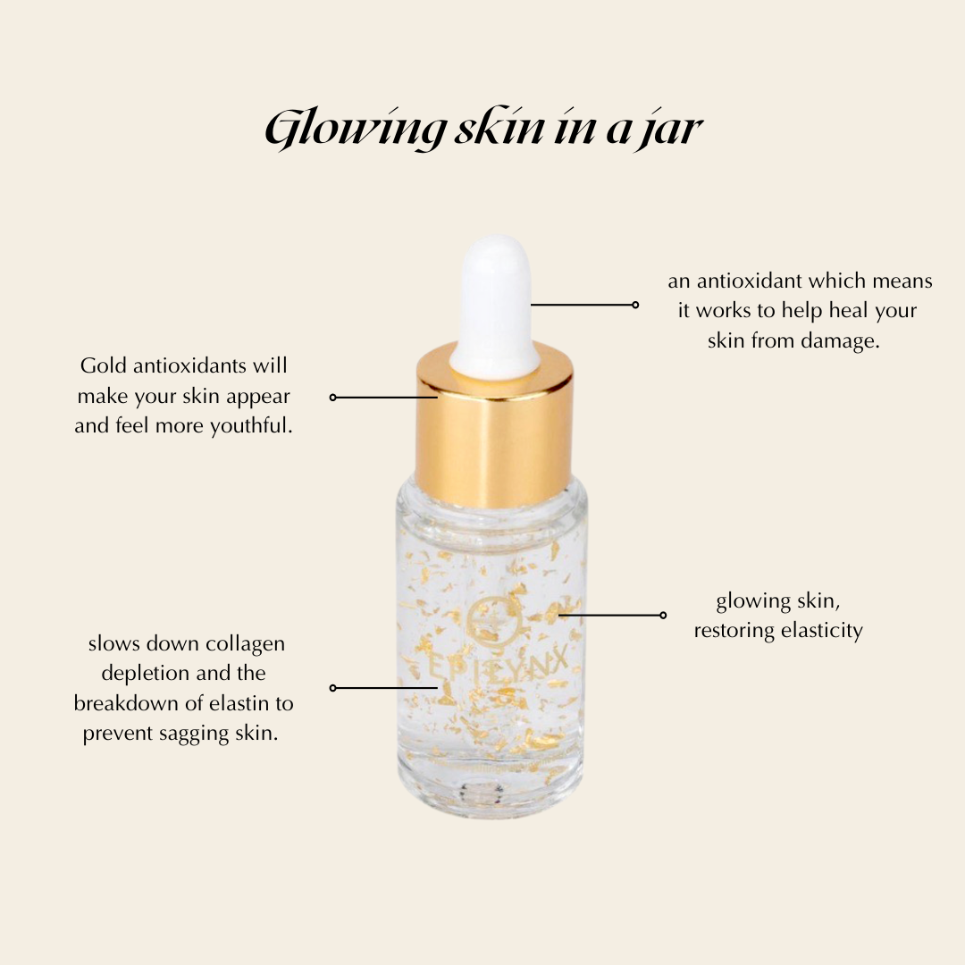 Gold 24 Karat Illuminating Glow Serum from Epilynx Skincare and Cosmetics