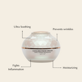 Dewy, Cooling Face Cream for Dry Skin from Epilynx Skincare and Cosmetics