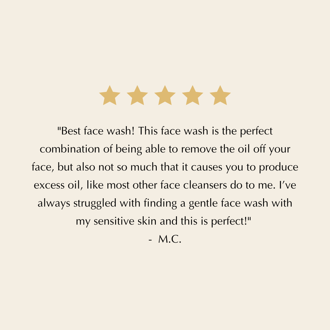 Foaming, Oil-Free Face Wash for Acne Prone and Sensitive Skin from Epilynx Skincare and Cosmetics