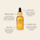 Illuminating Serum with Lactic and Salicylic Acid - Gentle from Epilynx Skincare and Cosmetics