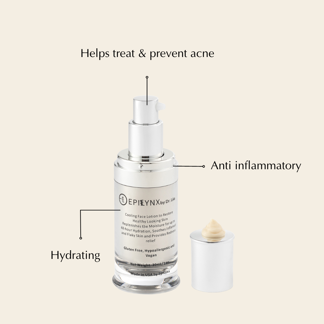 Face Moisturizer for Sensitive and Dry Skin - Lightweight from Epilynx Skincare and Cosmetics