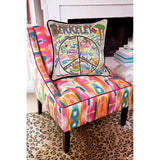 Berkeley Hand-Embroidered Pillow from Quirks!