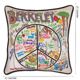 Berkeley Hand-Embroidered Pillow from Quirks!