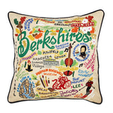 Berkshires Hand-Embroidered Pillow from Quirks!