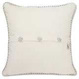 Bermuda Hand-Embroidered Pillow from Quirks!