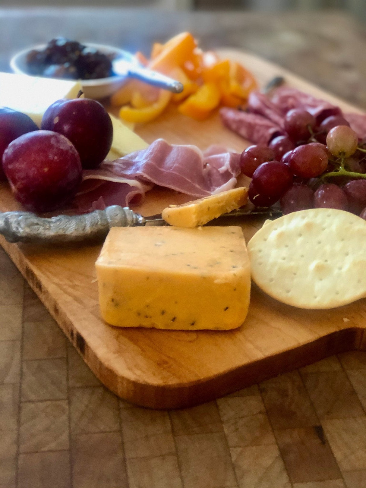 Best Charcuterie Board - American Maple Custom Medium Charcuterie Board - Vintage Style Rectangle French Board from The Celtic Farm