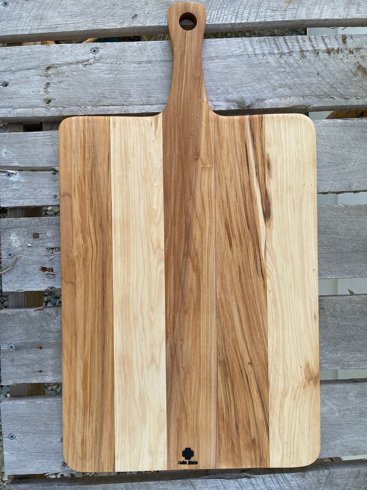Best Charcuterie Board - American Maple Custom Medium Charcuterie Board - Vintage Style Rectangle French Board from The Celtic Farm