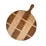 Best Charcuterie Board - Vintage Style Round Maple French Breadboard from The Celtic Farm