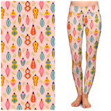 Pinkmas Buttery Soft Leggings by Lipstick & Chrome From Quirks!