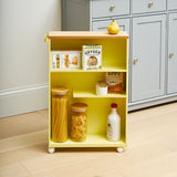 Rolling Storage Cart (27" H)  - Steel - Yellow Pear from Yamazaki Home