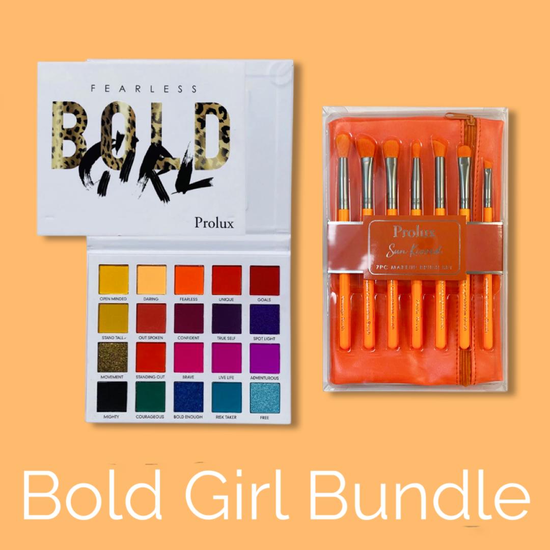 Bold Girl Bundle | Makeup Brush Set For Eyes from Prolux Cosmetics