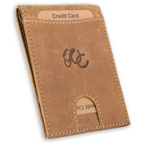 Leather Money Clip Bifold from UC Leather Company