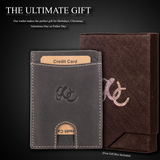 Leather Money Clip Bifold from UC Leather Company