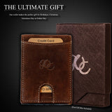 Leather Money Clip Bifold from UC Leather Company