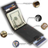 Leather Money Clip Bifold from UC Leather Company