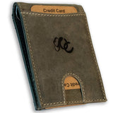 Leather Money Clip Bifold from UC Leather Company