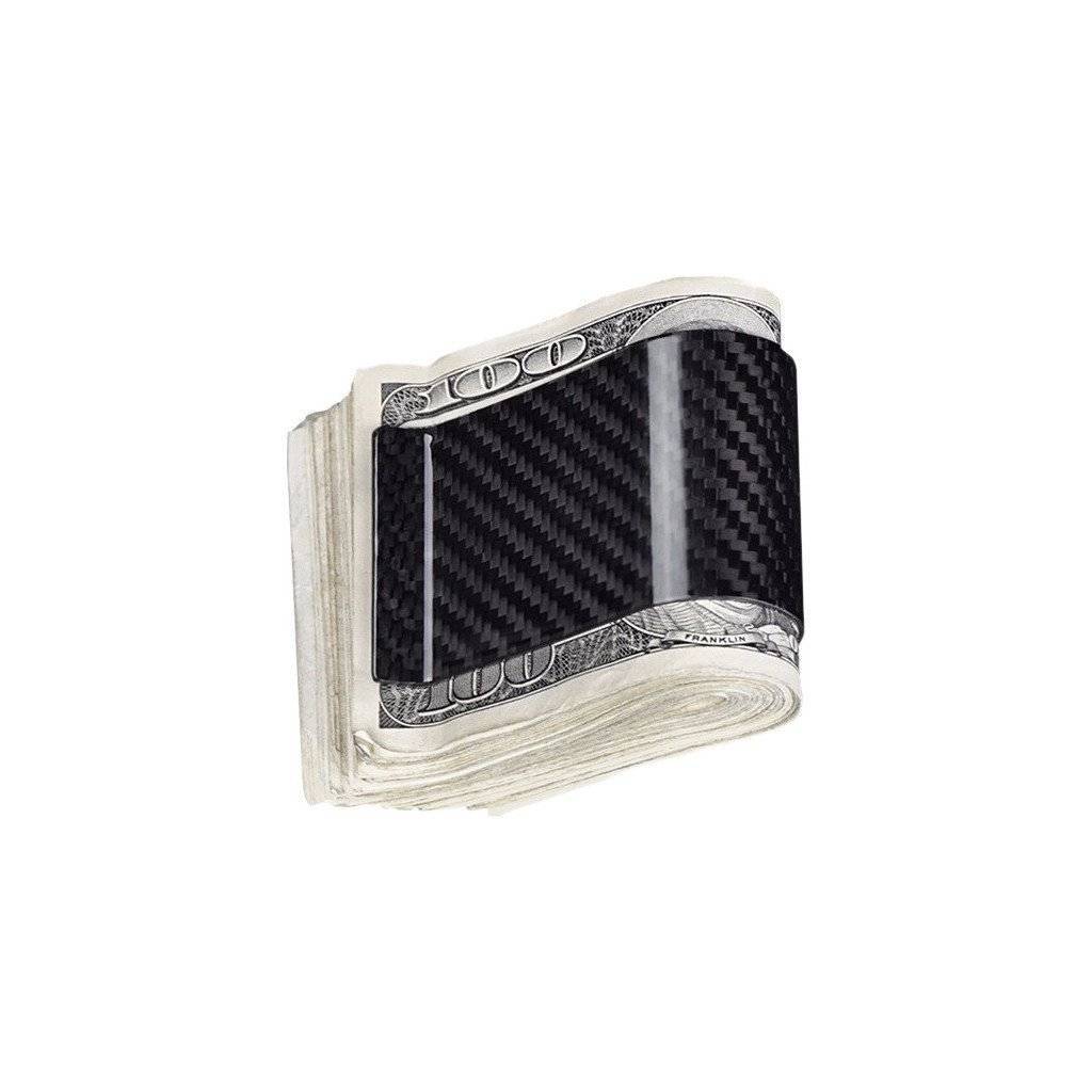 "Big Baller" Carbon Fiber Money Clip from Simply Carbon Fiber
