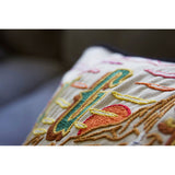 Big Bend Hand-Embroidered Pillow from Quirks!