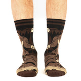 Bigfoot Crew Socks from FootClothes