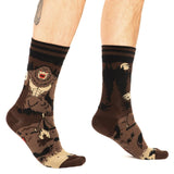 Bigfoot Crew Socks from FootClothes