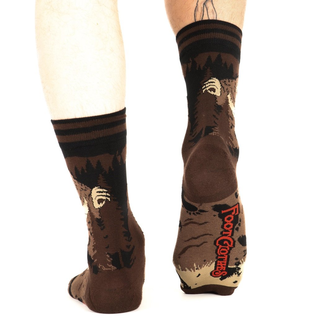 Bigfoot Crew Socks from FootClothes