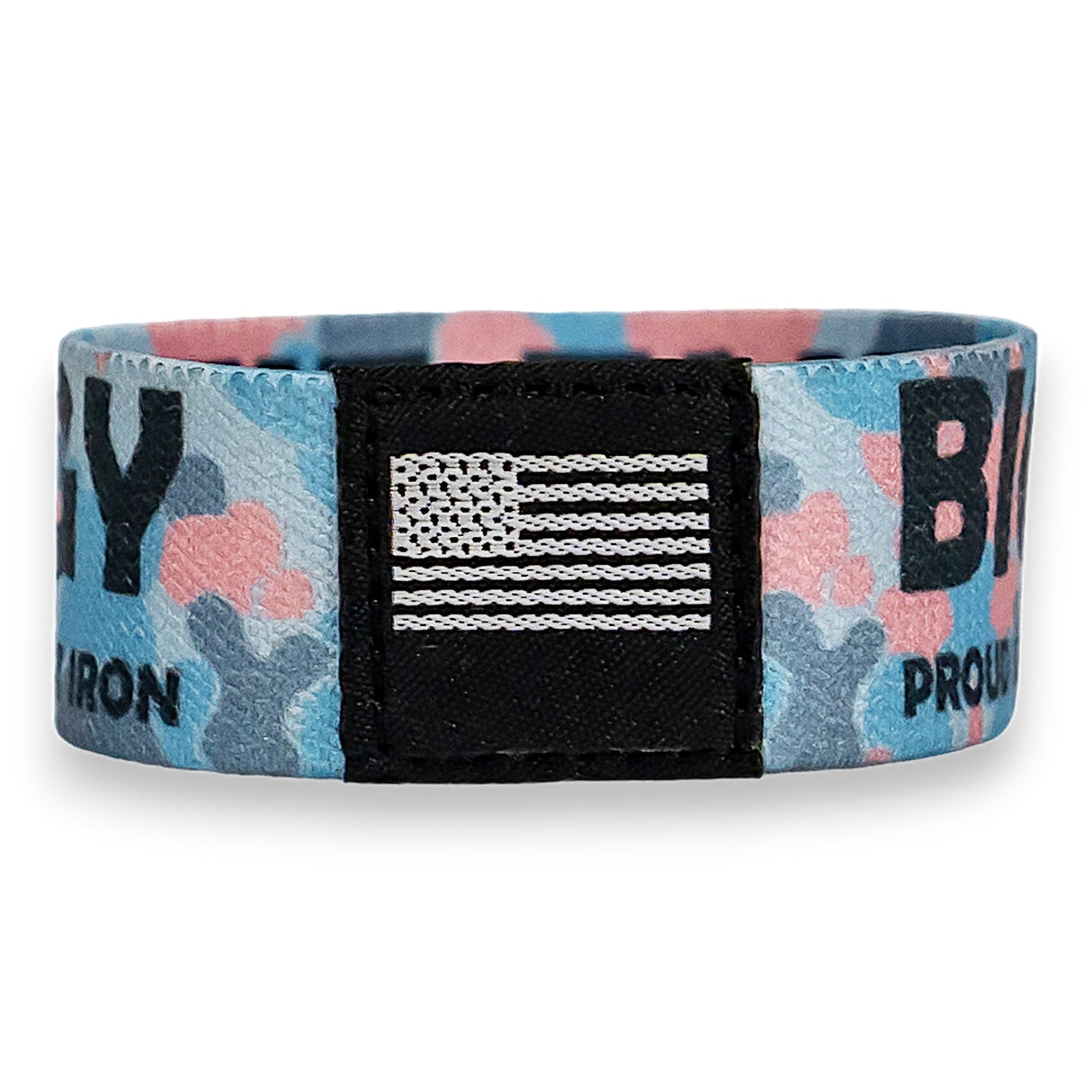 Reversible Elastic Wristband Bracelet from Combat Iron Apparel