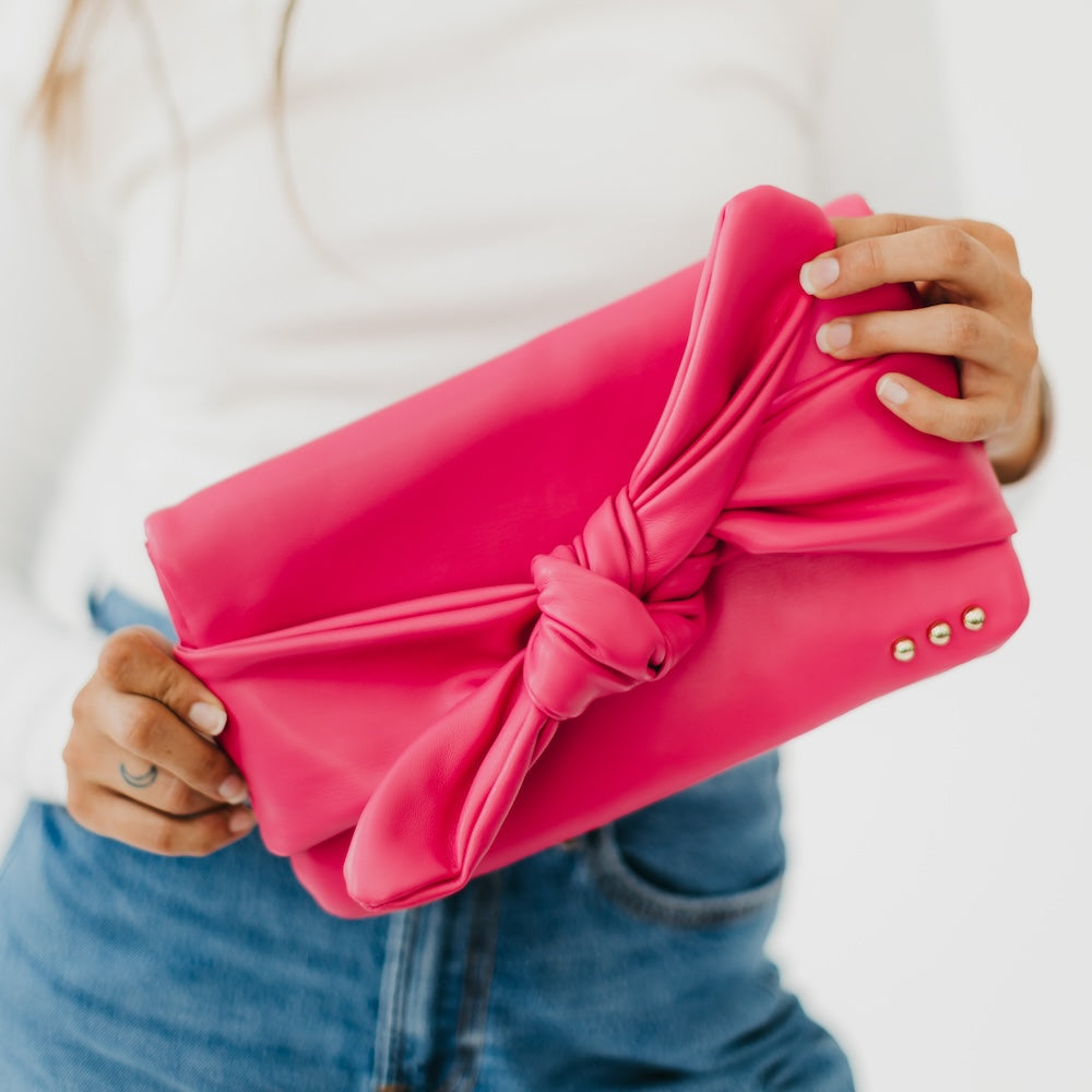 Billie Bow Clutch Crossbody Bag from Pretty Simple