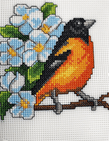 Birds 118CS Counted Cross-Stitch Kit From Wizardi