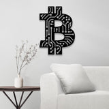 Bitcoin, Crypto Coin Wall Art from VITAHOME DESIGN LLC