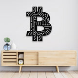 Bitcoin, Crypto Coin Wall Art from VITAHOME DESIGN LLC