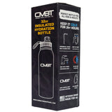 32oz Metal Hydration Bottle V2 | 24hr Insulated + Drink Port from Combat Iron Apparel